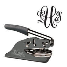 Antique Cipher Monogram Embosser