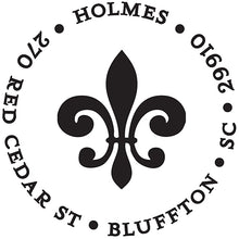 Fleur de Lis Return Address Embosser