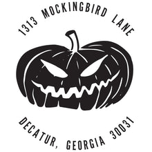 Jack O Lantern Return Address Stamp