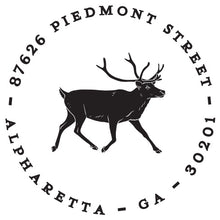 Reindeer Return Address Embosser