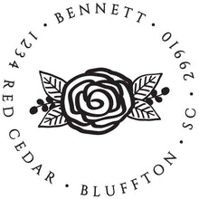 Rose Return Address Embosser