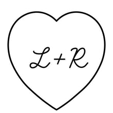 Heart Personalized Self-inking Round Return Address Stamp