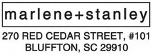 Marlene Rectangle Personalized Self Inking Return Address Stamp