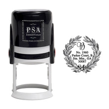 Round PSA Essentials Personalized Self-Inking Return Address Stamp