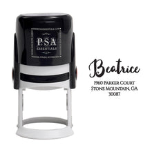 Beatrice Personalized Self Inking Round Return Address Stamp
