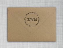 Big Zip Return Address Self Inking Stamp
