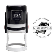 Book Library Stamp