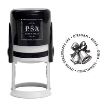 Round PSA Essentials Personalized Self-Inking Return Address Stamp
