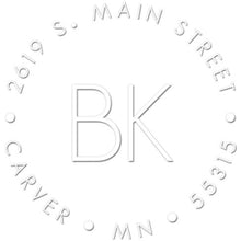 Brooke Personalized Return Address Embosser Sample Image