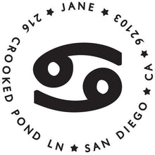 Zodiac Sign Return Address Stamps