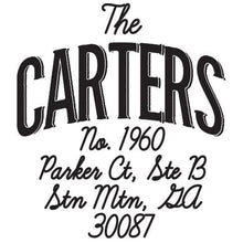 Caleb Personalized Self-inking Round Return Address Stamp