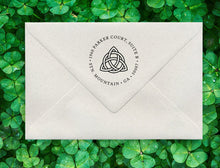 Celtic Trinity Return Address Stamp