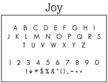 Joy Return Address Embosser