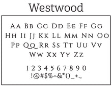 Westwood Return Address Stamp