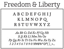 Freedom & Liberty Return Address Stamp