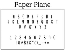 Paper Plane Return Address Embosser