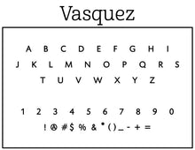 Vasquez Return Address Embosser