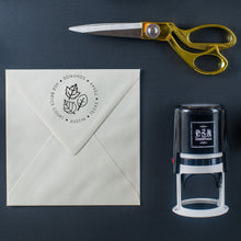 Fall Leaves Return Address Stamp
