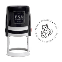 Fall Leaves Return Address Stamp