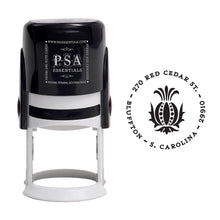 Round PSA Essentials Personalized Self-Inking Return Address Stamp