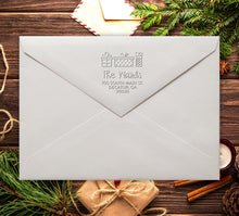Gifts from Santa Return Address Embosser