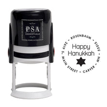 Round PSA Essentials Personalized Self-Inking Return Address Stamp