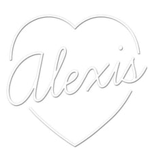 Heart Name Embosser