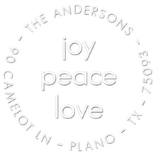 Joy Return Address Embosser