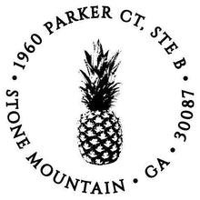 Juicy Pineapple Return Address Stamp Design