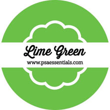 Lime Green Ink Pad Cartridge Round