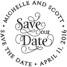 Michelle Personalized Self-inking Round Return Address Design