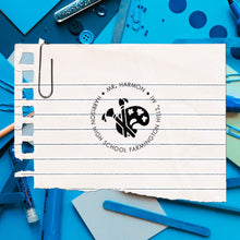 Paint Palette Teacher Stamp