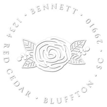 Rose Return Address Embosser