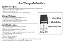 PSA Essentials Round Ink Change Instructions