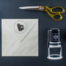 Turkey Return Address Stamp