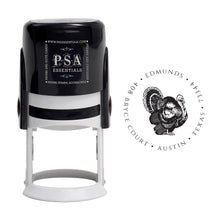 Turkey Return Address Stamp