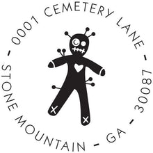 Spooky Halloween Return Address Stamps