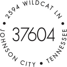 Big Zip Return Address Self Inking Stamp